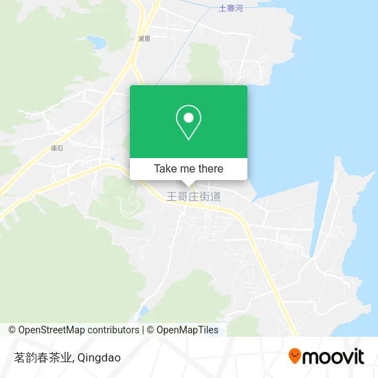 茗韵春茶业 map