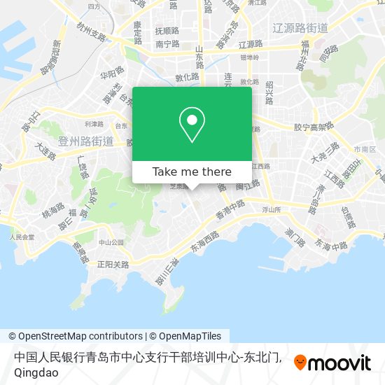 中国人民银行青岛市中心支行干部培训中心-东北门 map