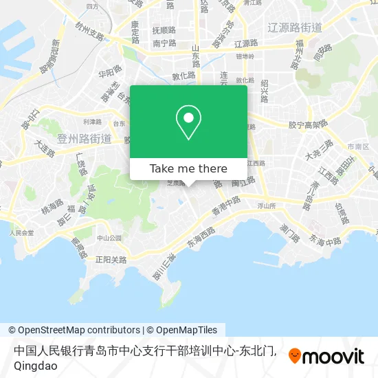 中国人民银行青岛市中心支行干部培训中心-东北门 map