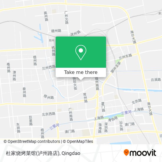 杜家烧烤菜馆(泸州路店) map