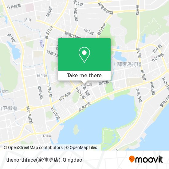 thenorthface(家佳源店) map