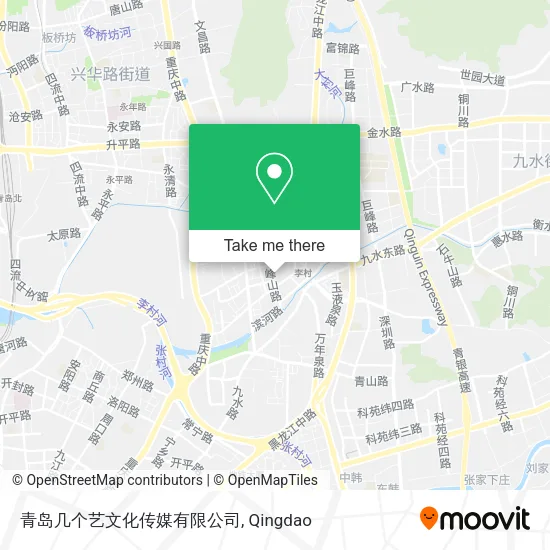 青岛几个艺文化传媒有限公司 map