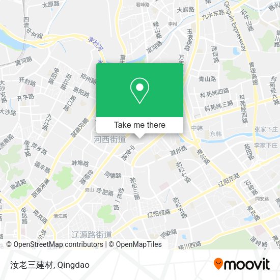 汝老三建材 map