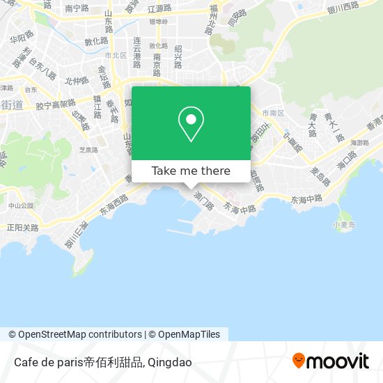 Cafe de paris帝佰利甜品 map