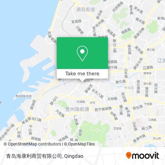 青岛海康利商贸有限公司 map