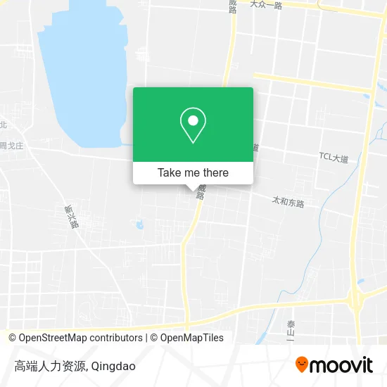 高端人力资源 map