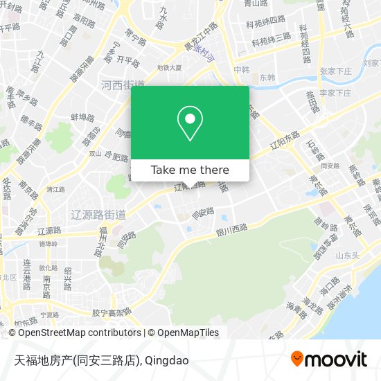 天福地房产(同安三路店) map