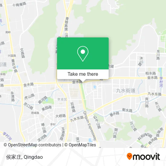 侯家庄 map