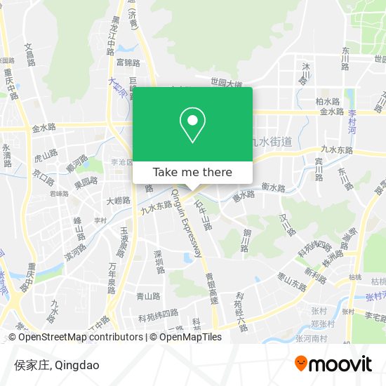 侯家庄 map