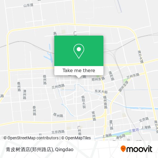 青皮树酒店(郑州路店) map