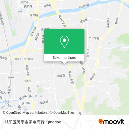 城阳区璐宇鑫家电商行 map