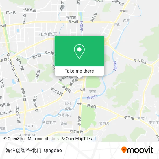 海信创智谷-北门 map