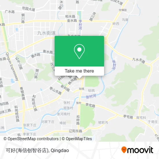 可好(海信创智谷店) map