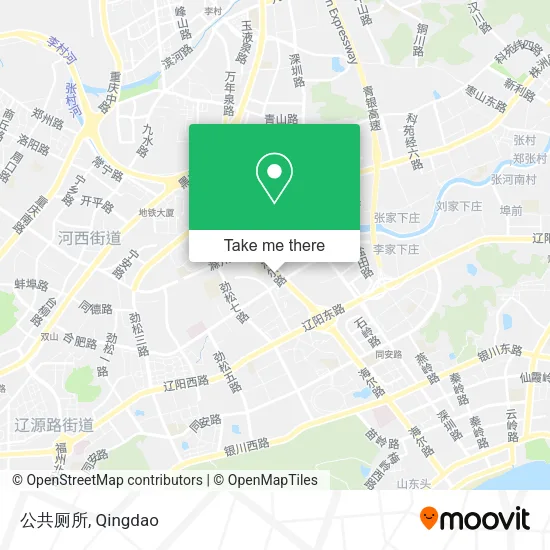 公共厕所 map