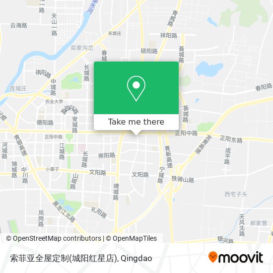 索菲亚全屋定制(城阳红星店) map