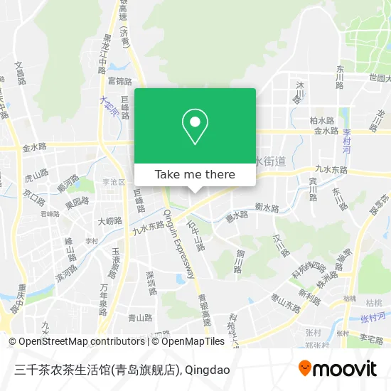 三千茶农茶生活馆(青岛旗舰店) map