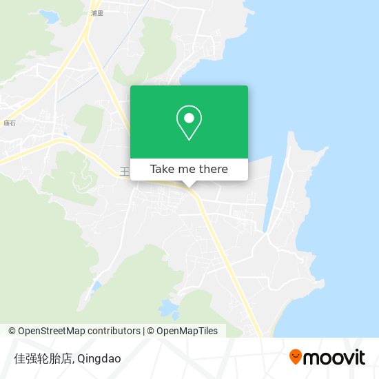 佳强轮胎店 map