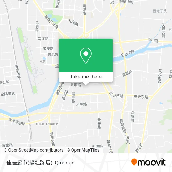 佳佳超市(赵红路店) map