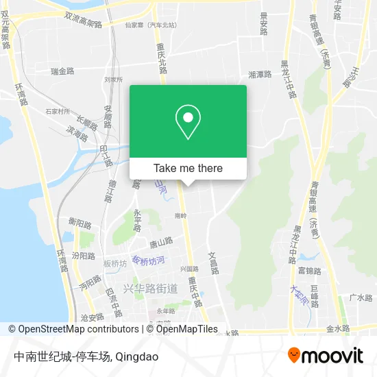 中南世纪城-停车场 map