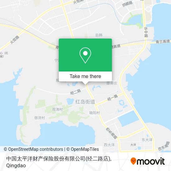 中国太平洋财产保险股份有限公司(经二路店) map