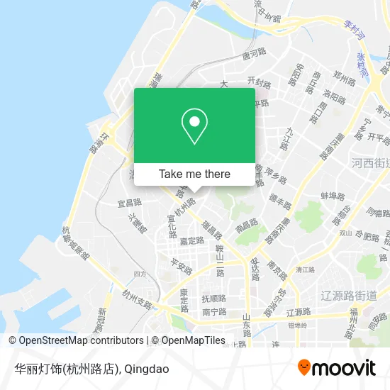 华丽灯饰(杭州路店) map