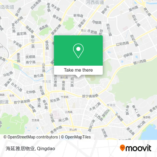 海延雅居物业 map