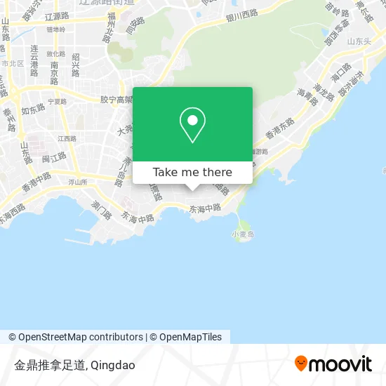 金鼎推拿足道 map