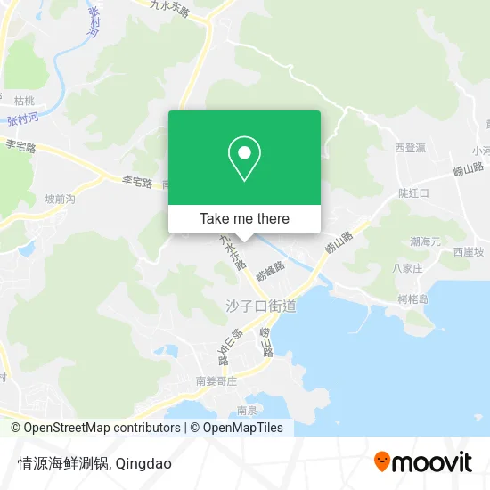 情源海鲜涮锅 map