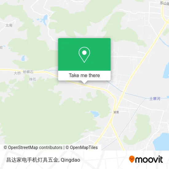 昌达家电手机灯具五金 map