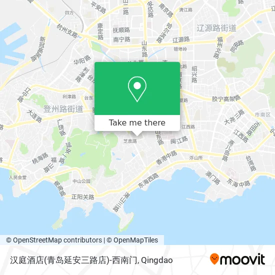 汉庭酒店(青岛延安三路店)-西南门 map