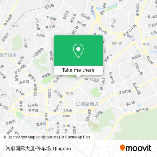 鸿府国际大厦-停车场 map