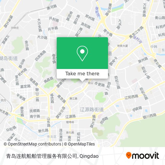青岛连航船舶管理服务有限公司 map