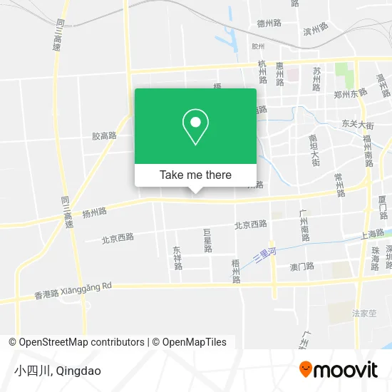 小四川 map