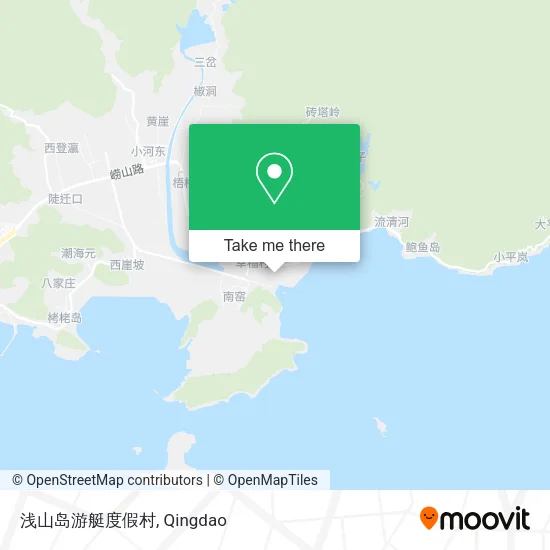 浅山岛游艇度假村 map