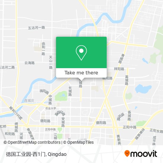 德国工业园-西1门 map
