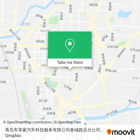 青岛车享家汽车科技服务有限公司春城路店分公司 map