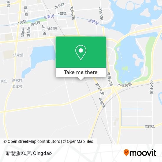 新慧蛋糕店 map