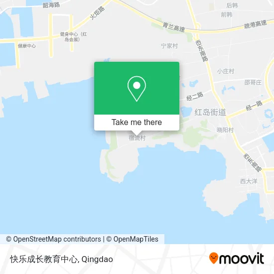 快乐成长教育中心 map