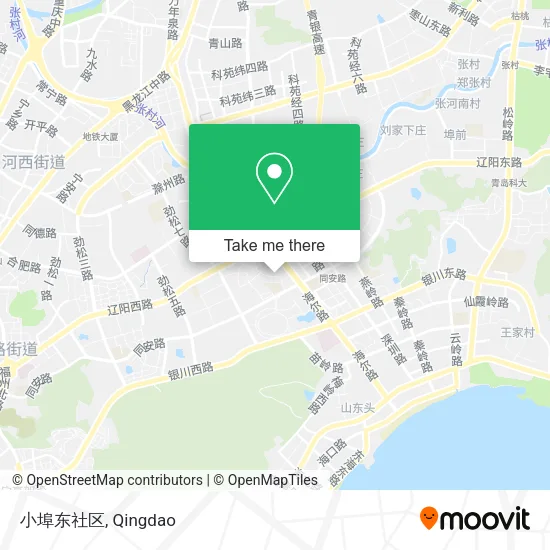 小埠东社区 map