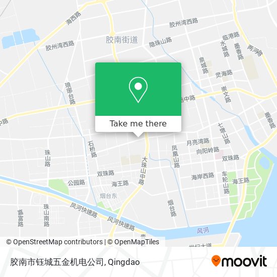 胶南市钰城五金机电公司 map