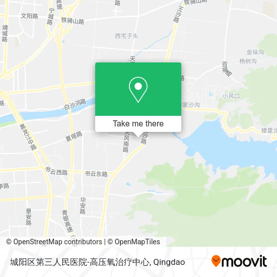 城阳区第三人民医院-高压氧治疗中心 map