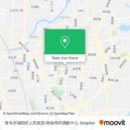 青岛市城阳区人民医院-静脉用药调配中心 map