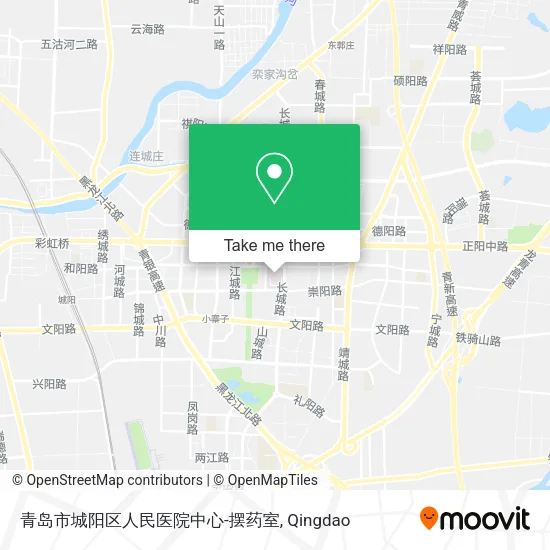 青岛市城阳区人民医院中心-摆药室 map
