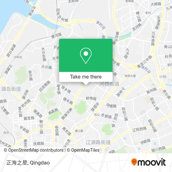 正海之星 map