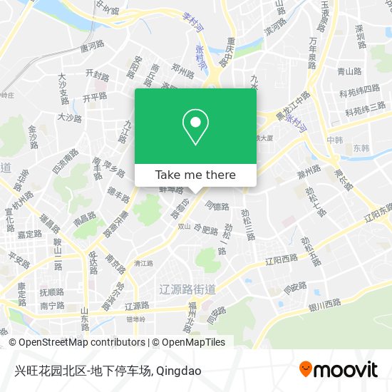 兴旺花园北区-地下停车场 map