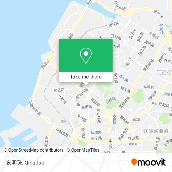 夜明珠 map