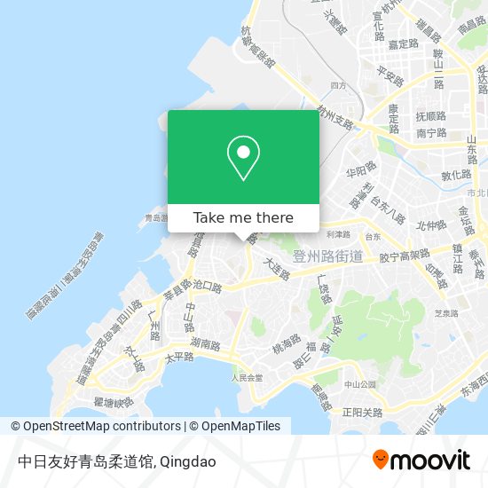 中日友好青岛柔道馆 map