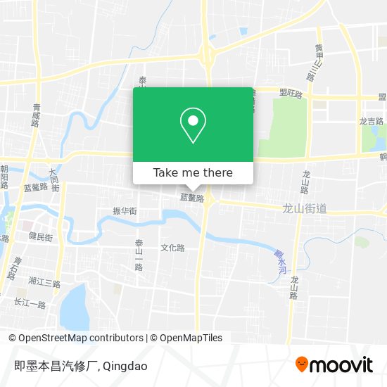 即墨本昌汽修厂 map