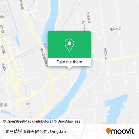 青岛瑞祺服饰有限公司 map