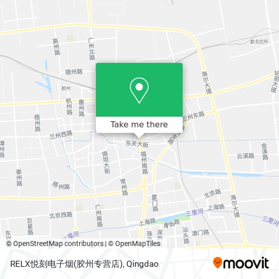 RELX悦刻电子烟(胶州专营店) map